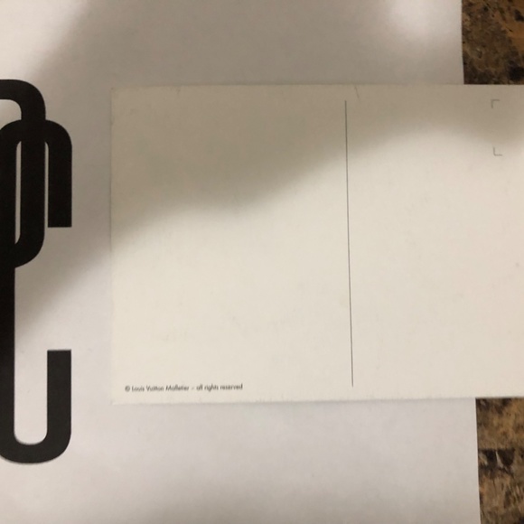 Louis Vuitton "Monogram" Postcard - Picture 3 of 3